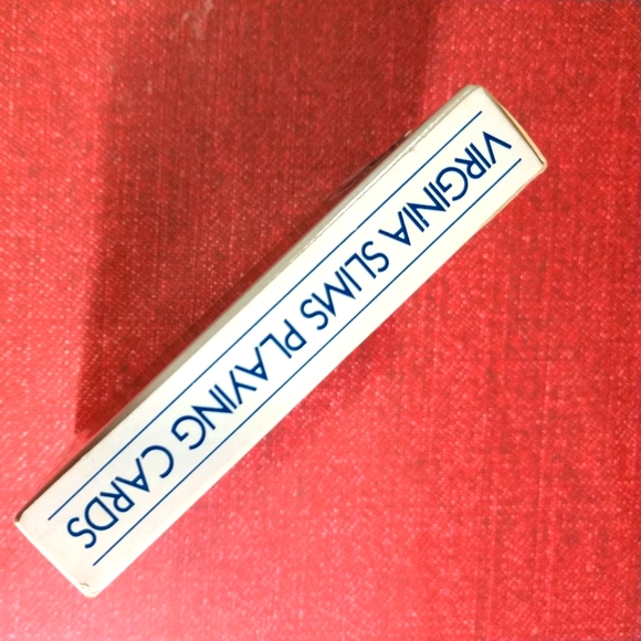 RARE 1985 NEW VIRGINIA SLIMS PLAYING CARD DECK BY USPC ALL FEMALE COURT CARDS.** - Picture 7 of 12